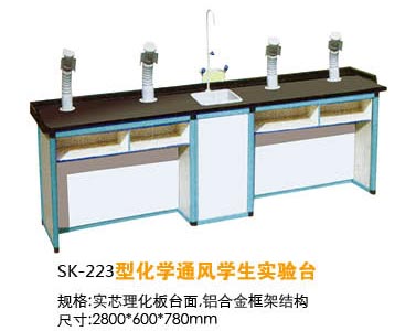 SK-223型化學通風學生實驗臺