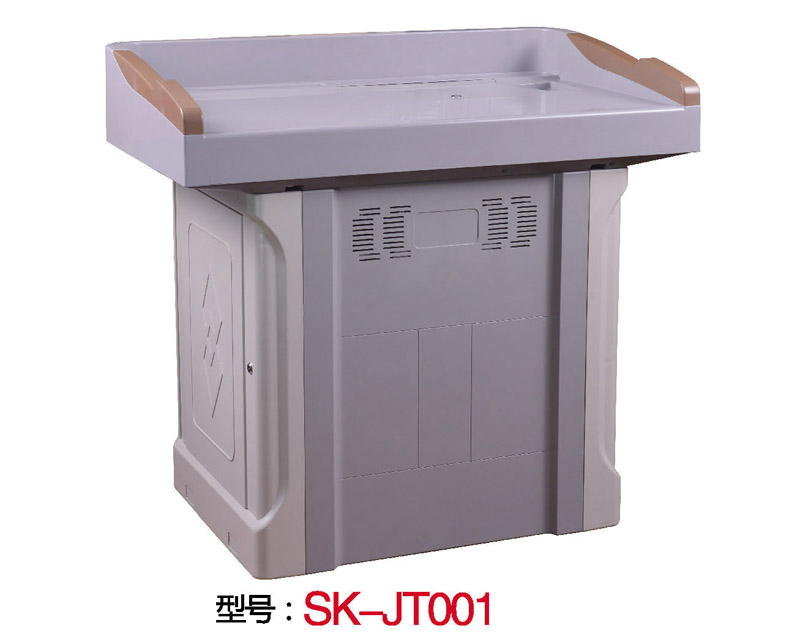 型號：SK-JT001 塑鋼組合型電教講臺