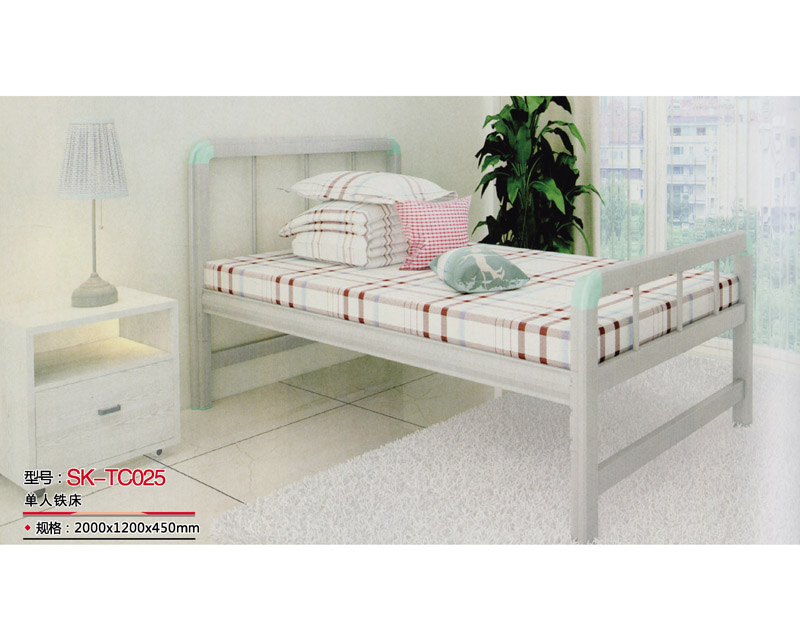型號：SK-TC025 單人鐵床